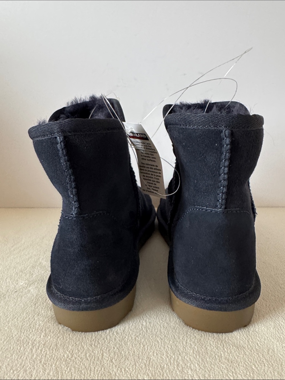 Kirkland suede/wool lining ankle boots - Picture 4 of 11